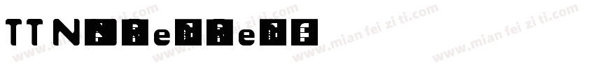 TT Num23 N8 Regular Regular字体转换